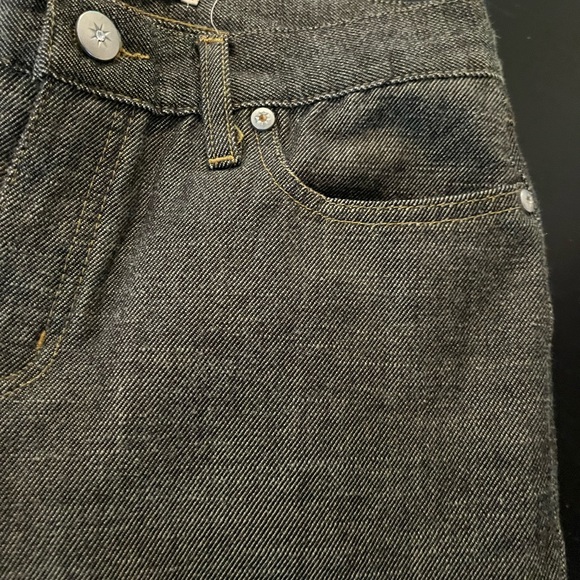 Denim Jeans with Yellow Stitching - Picture 5 of 16